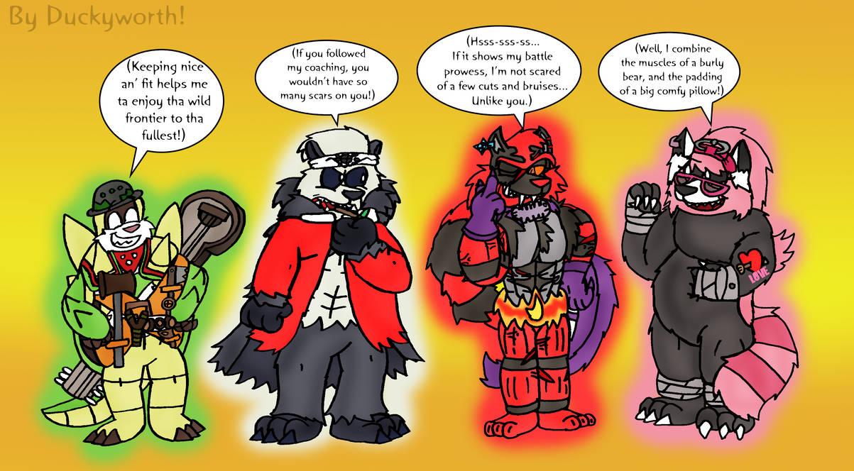 Pokemon Tales - Muscle Buddies by Duckyworth on DeviantArt