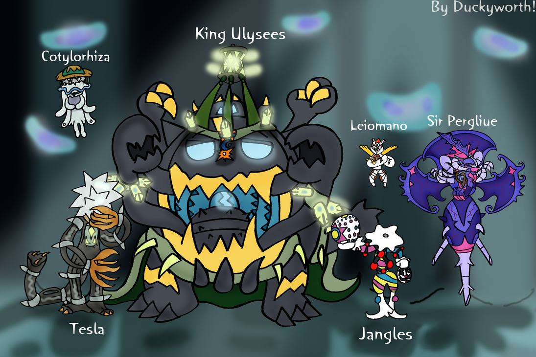 Pokemon Tales - Ultra Beast Characters 1 by Duckyworth on DeviantArt