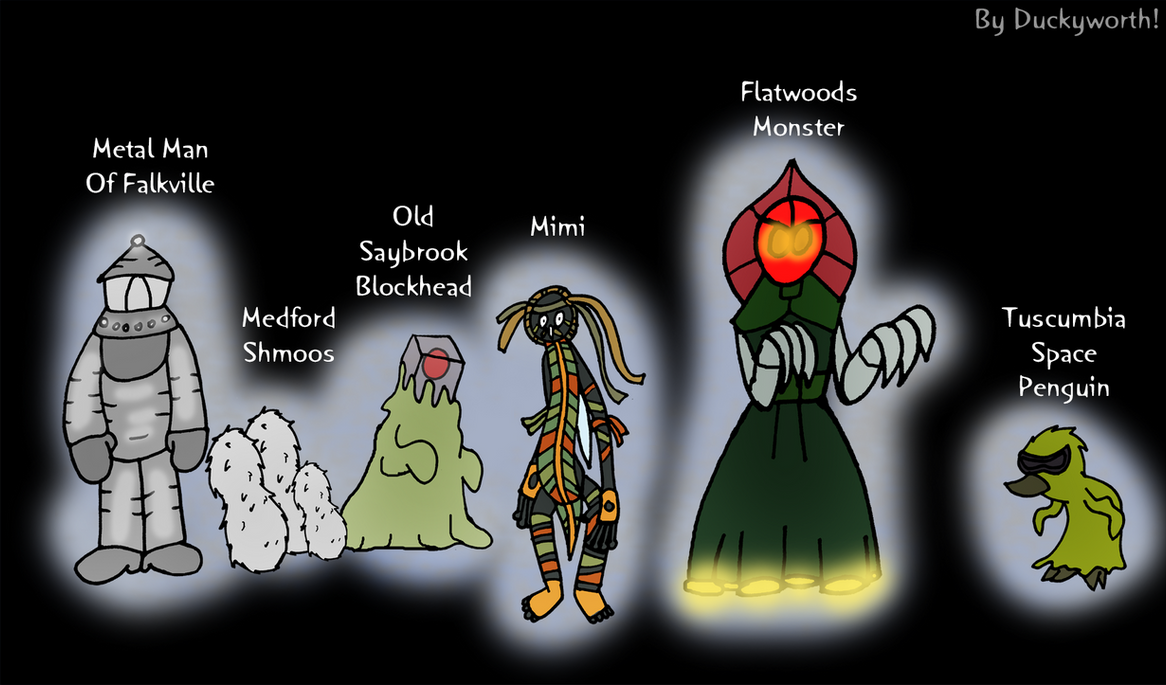 Cryptid Compilation by Duckyworth on DeviantArt