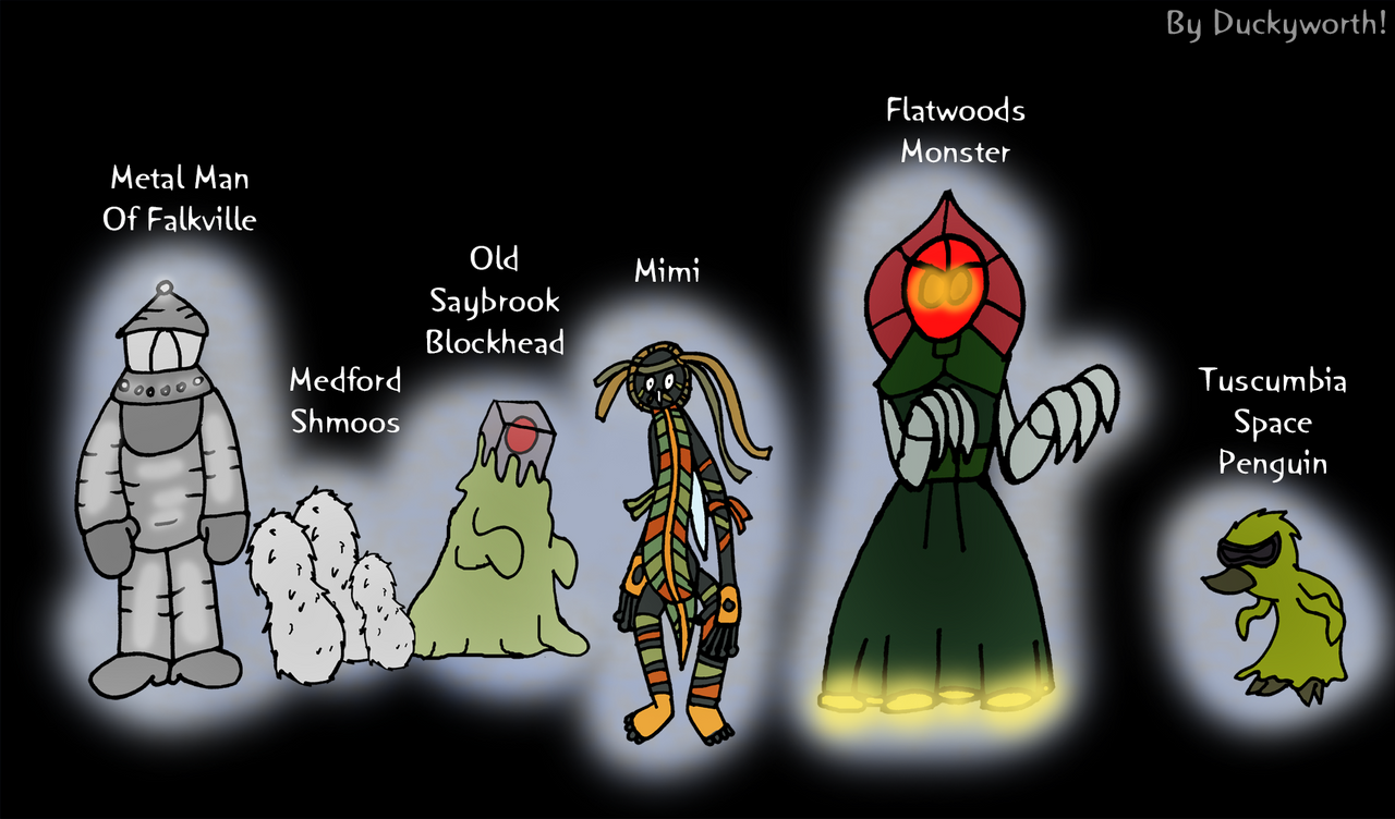 Cryptid Compilation by Duckyworth on DeviantArt