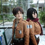 Eren Jaeger, Mikasa Ackerman