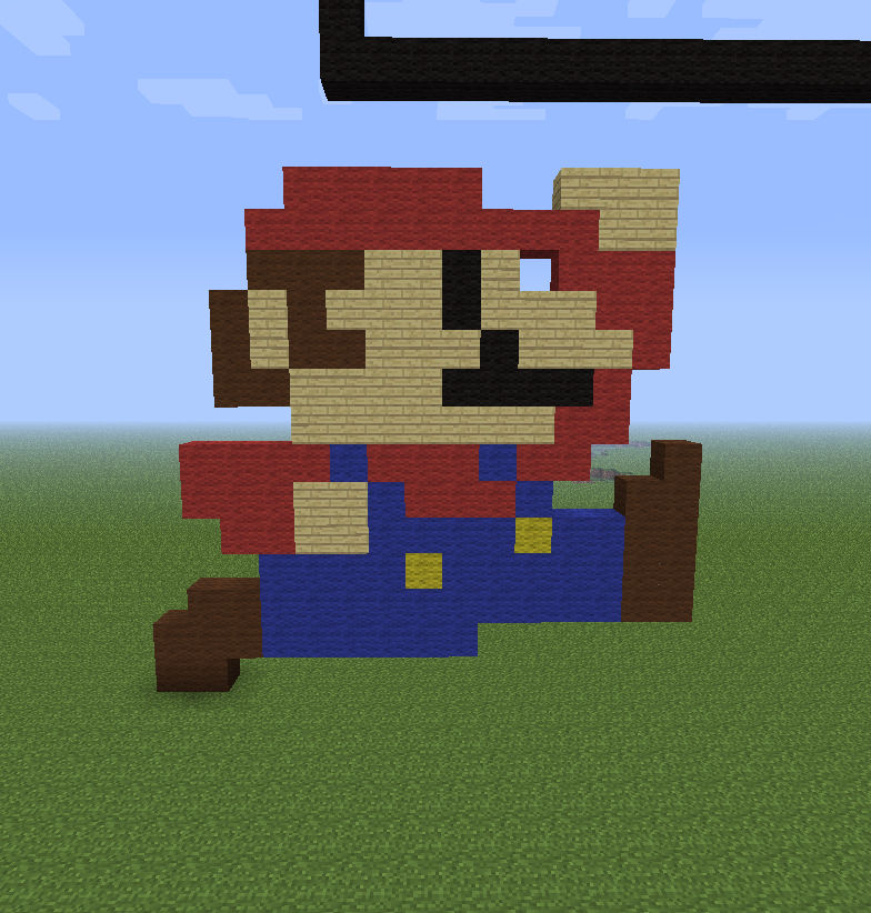 Minecraft Mario by PP-Pictures on DeviantArt