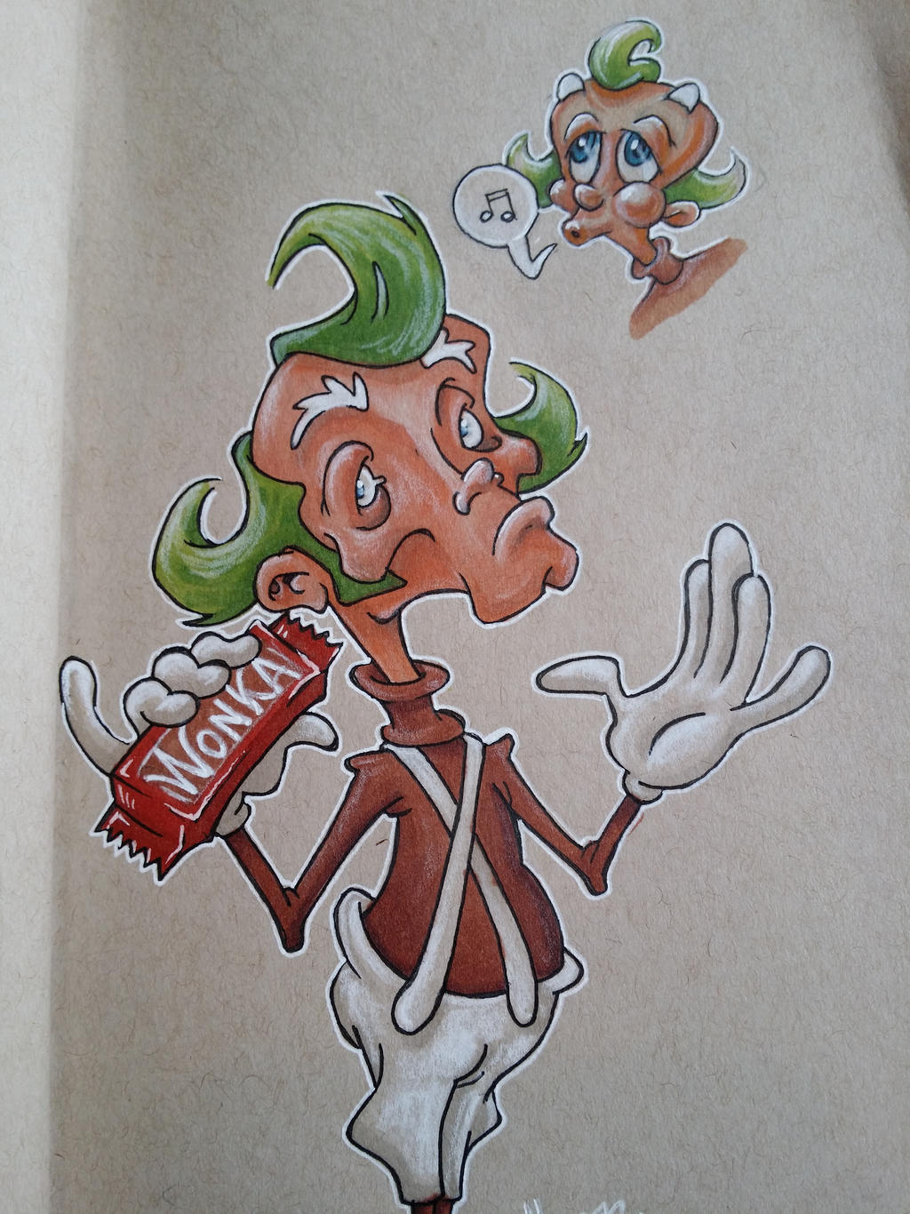 Oompa Loompa by ContemporaryCaveman on DeviantArt