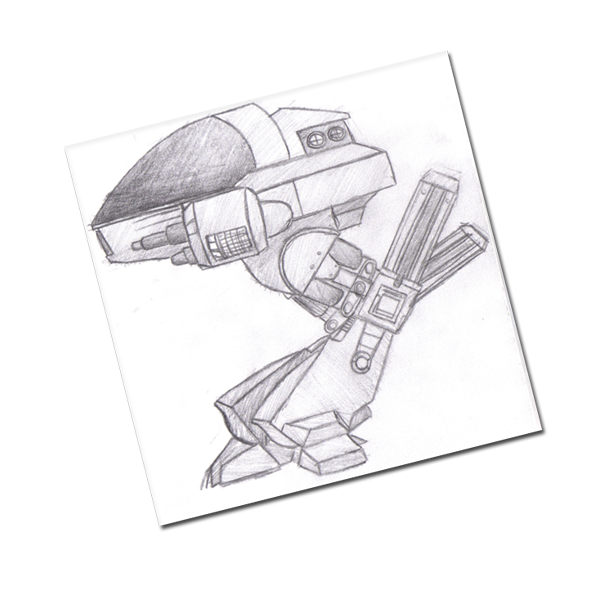 ED-209 -Sketch-