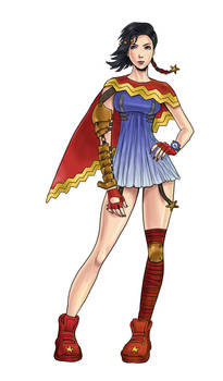 Wonder Woman Final Fantasy