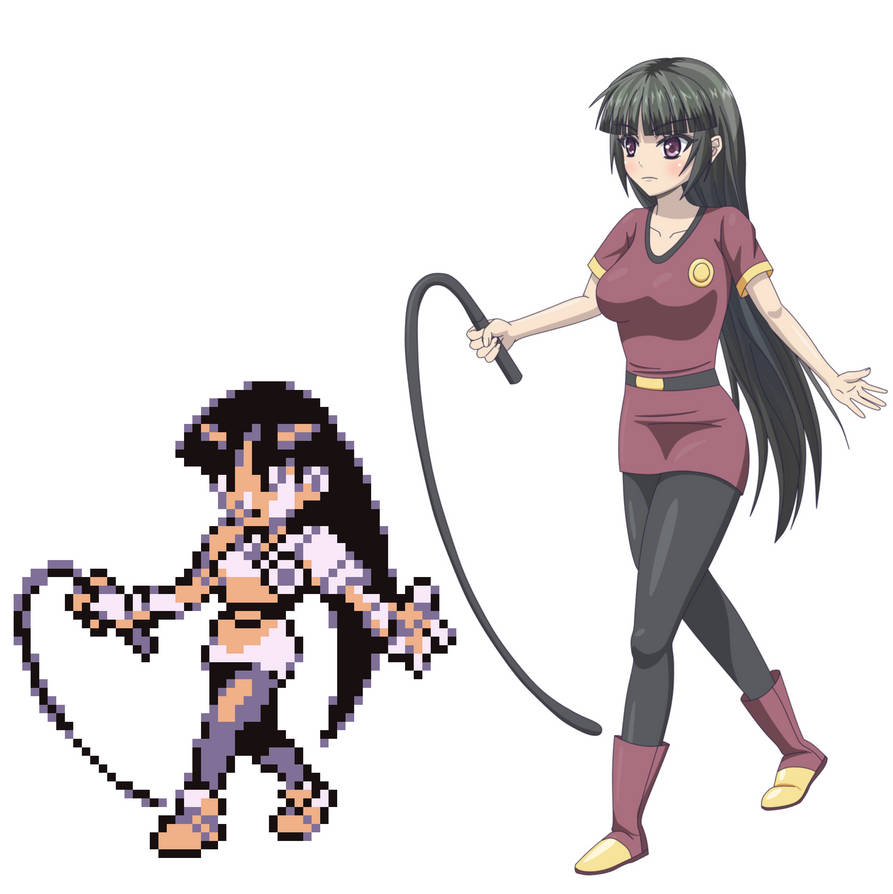 Sabrina from Pokemon - Sprite in Anime Style by AniAtama on DeviantArt