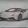 Drawing Lamborghini LP570-4