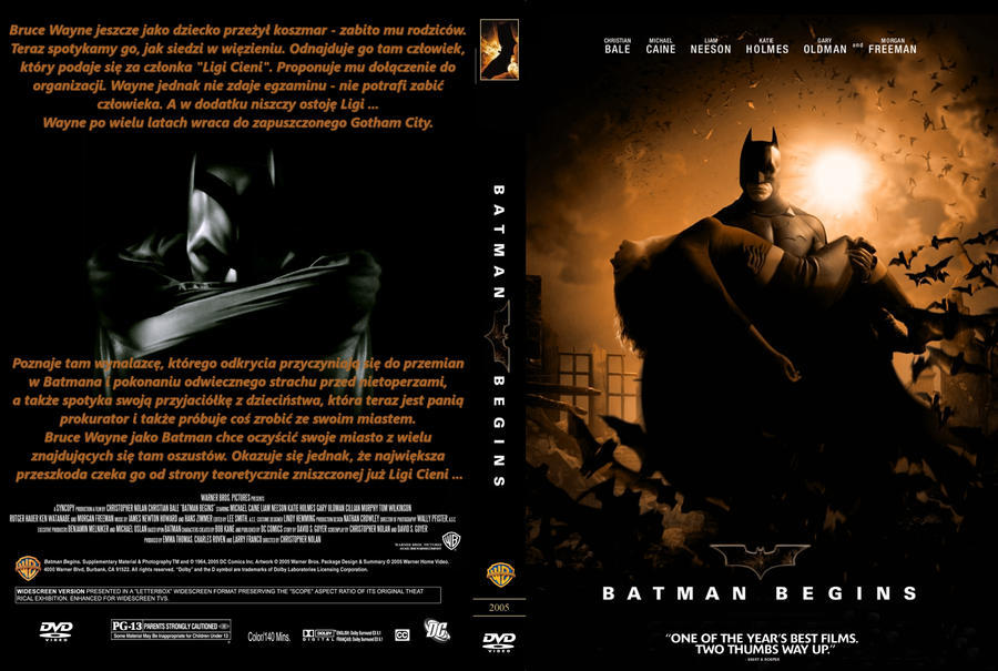 Batman Begins DVD Cover by gandiusz on DeviantArt