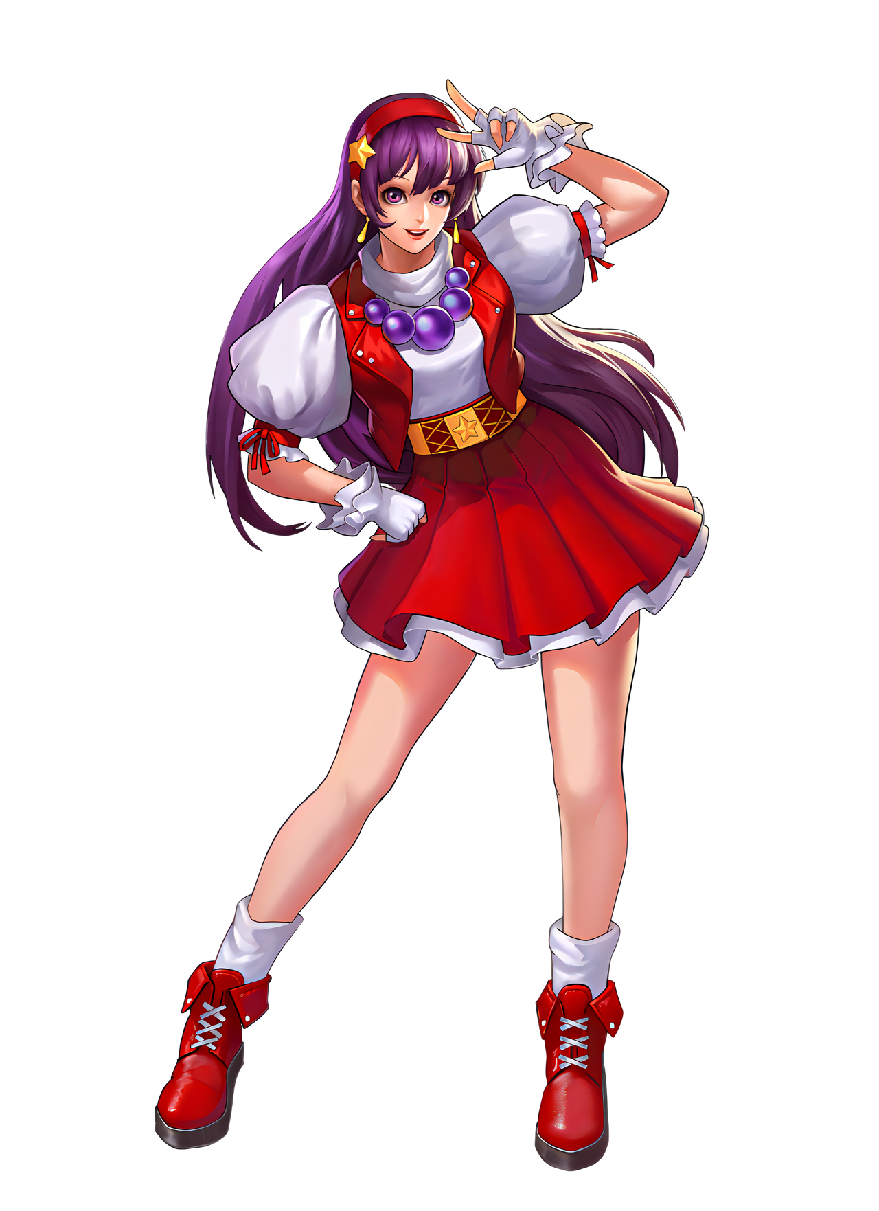Athena Asamiya by jlcryu on DeviantArt