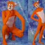 Spandex fox costume , 1-of-2