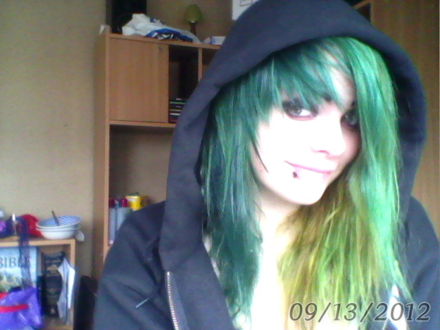 Green Stargazer Scene Hair Dye By Steina11 On Deviantart
