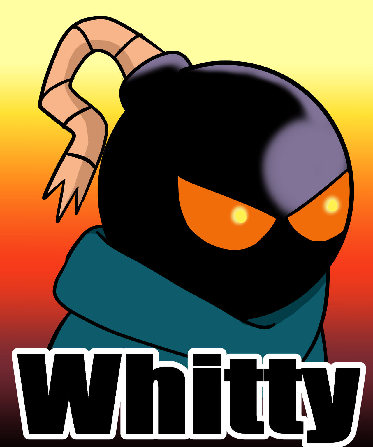 FNF Mod- Whitty by LynnCarne on DeviantArt