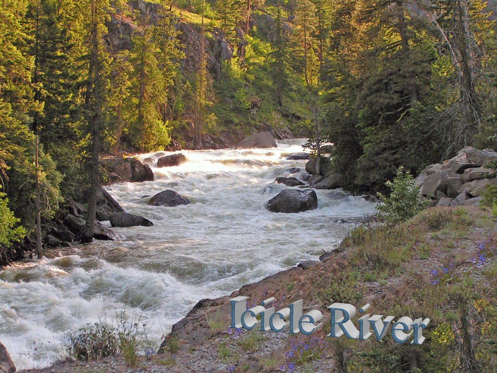 Isicle Ridge River Icicle River by trina-p on DeviantArt