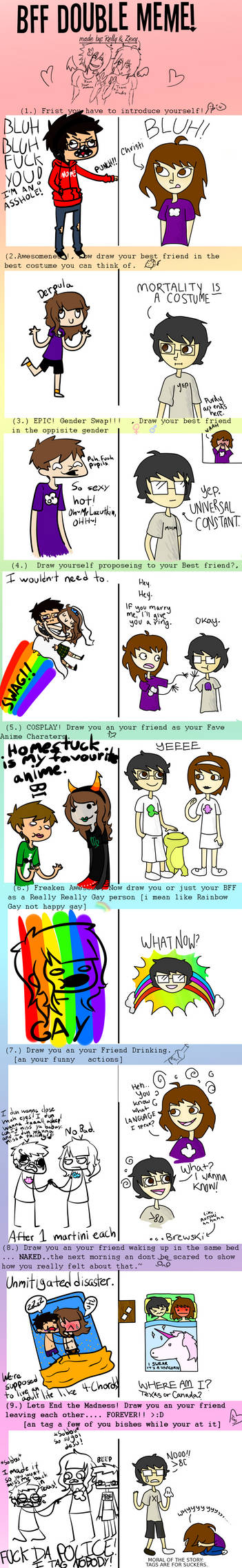 DOUBLE MEME! by infamousstalkerperso on DeviantArt