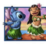 Lilo and Stitch - Disney Illustration