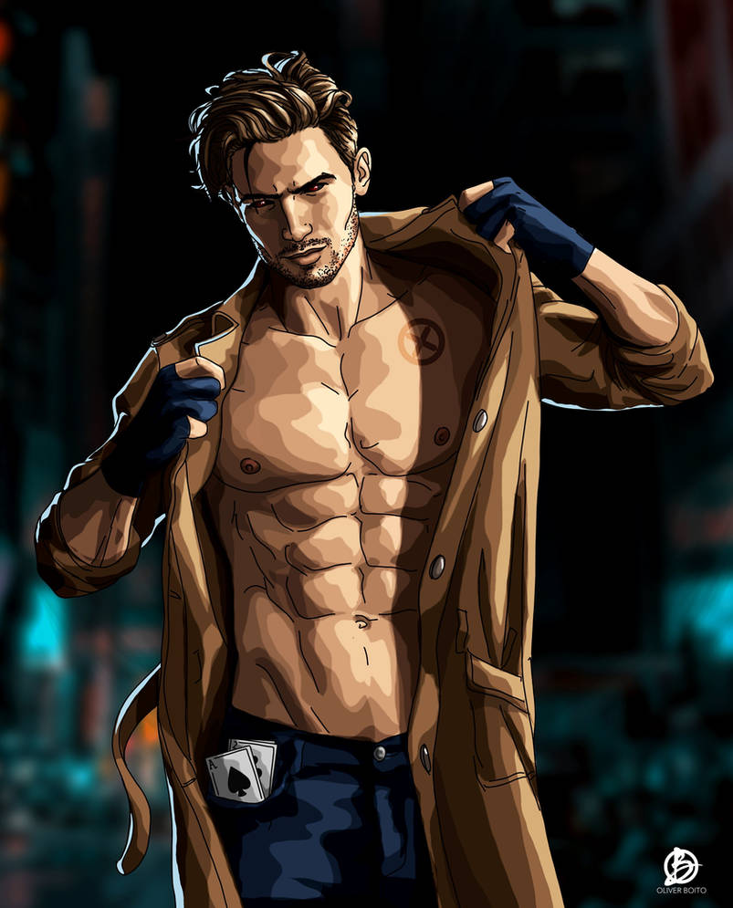 Remy / Gambit Illustration - X-Men by Orb78 on DeviantArt