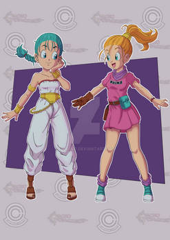 Bulma and Marle Outfit Swap