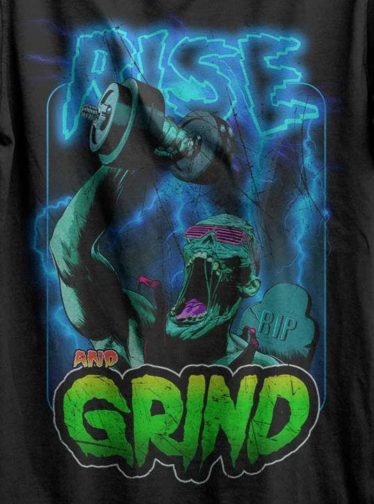 Rise and grind - zombie fitness by IlustrandoEnarg on DeviantArt