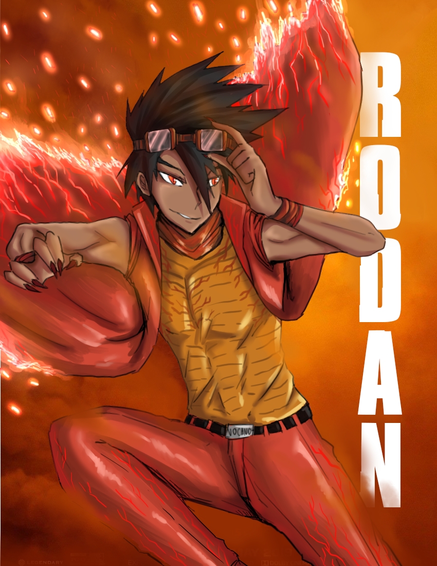 Rodanim Humanoid Rodan by victorq009 on DeviantArt