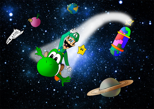 Super Luigi Galaxy 2