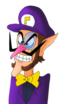 Fancy Waluigi