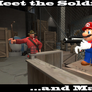 Soldier and Mario