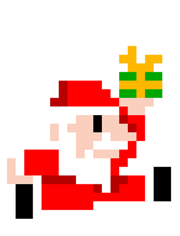 Santa 8 Bits