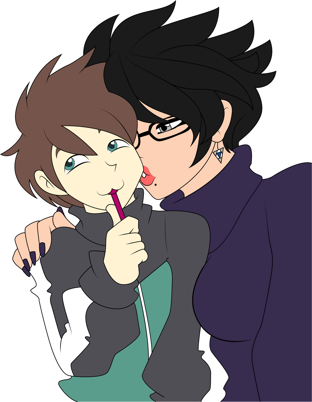 Bayonetta's present for Kazuma by ZeFrenchM on DeviantArt