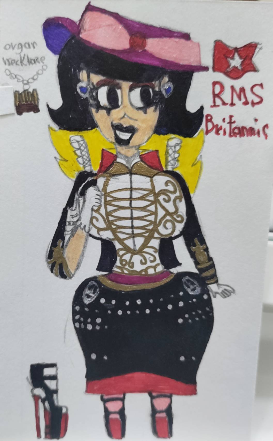 Humanized Rms Freedom Humanized R.M.S.Britannic by ChristopherCRIZTOP3 on DeviantArt