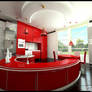 Crimson Kitchen