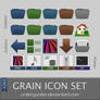 Grain Icon Set Kde4