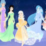 the five princesses of the auroras!