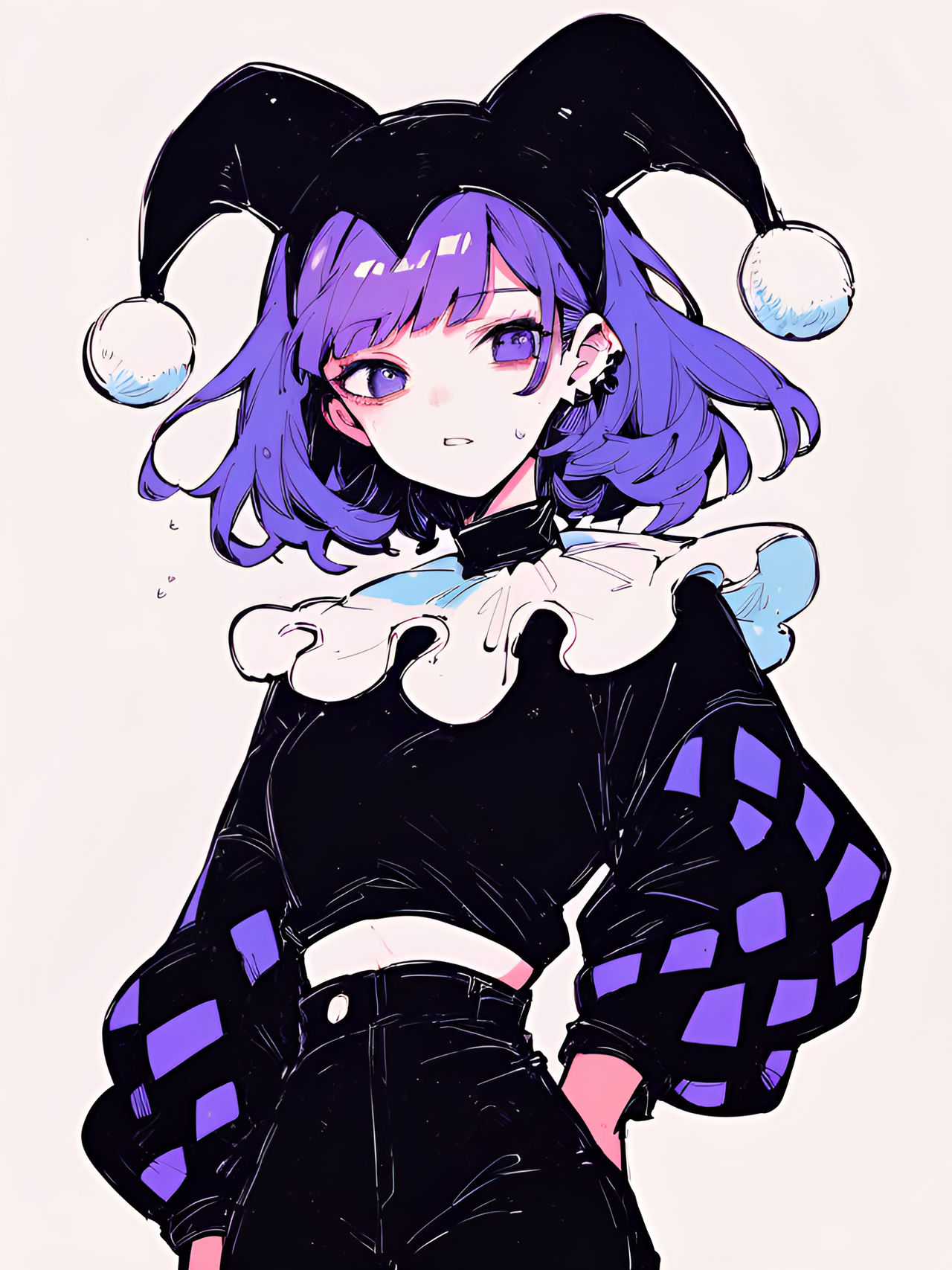 Jester Girl By Lxmbdx On DeviantArt jester-girl-by-lxmbdx-on-deviantart