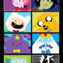 Men Of Adventure Time :: 10 Sticker Pk