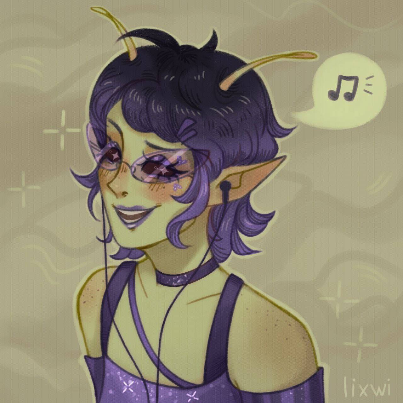 alien oc by lixwi on DeviantArt