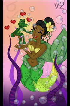 V2 mermaid tiana