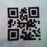 Loki Scan tag cross stitch