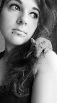 Lady With Rat I