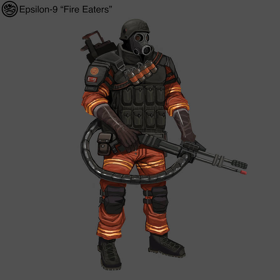 Mobile Task Force Epsilon-9 ('Fire Eaters') by KILartist on DeviantArt