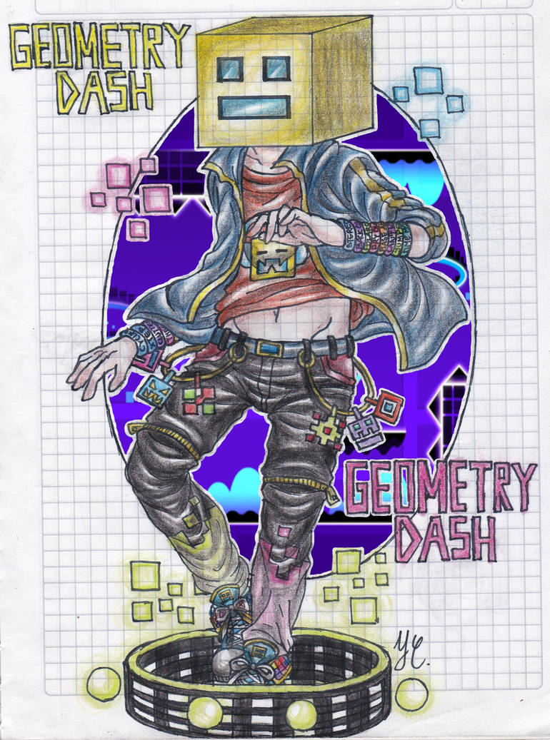 Human Geometry Dash By YuukiChibi13 On DeviantArt human-geometry-dash-by-yuukichibi13-on-deviantart