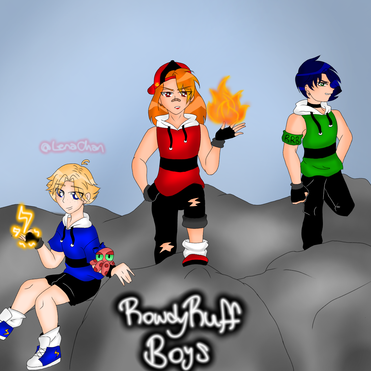 RowdyRuff Boys by GachaLenaTR on DeviantArt