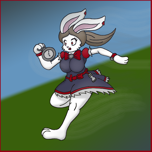 Open Source: White Rabbit by Amanacer-Fiend0 on DeviantArt