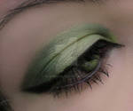 Green make-up II by Infernusis