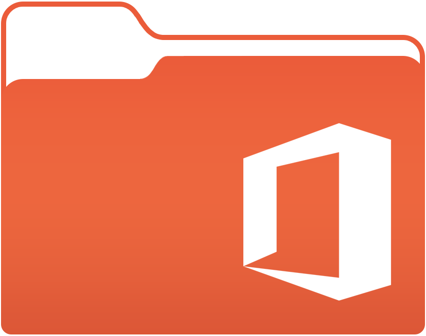 Microsoft Office 2016 Folder Icon By Muhammadm95 On Deviantart