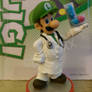 My custom Dr. Luigi amiibo