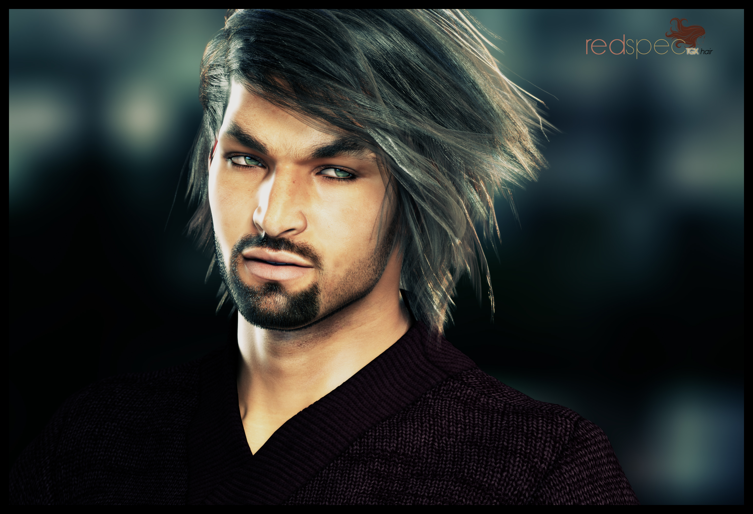 RedSpec TGX hair for Bentley Hair by AprilYSH by TRRazor