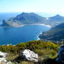 Magnificent blue : Hout Bay from Silvermine