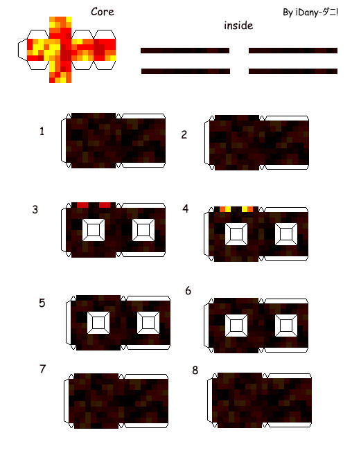 Minecraft Papercraft Magma Cube Minecraft Maker Production: Create The