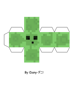 Minecraft Papercraft Slime Minecraft Free Printables Yahoo Image