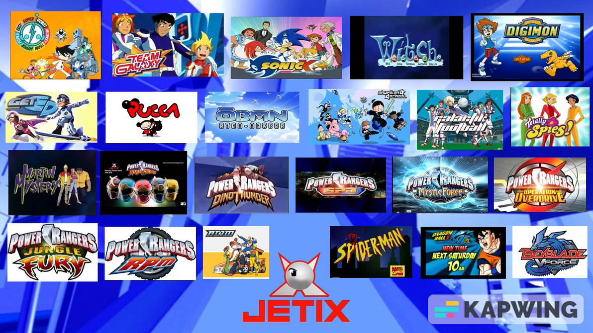 Jetix (revival - programming block) TV Programs by MegaJetix on DeviantArt